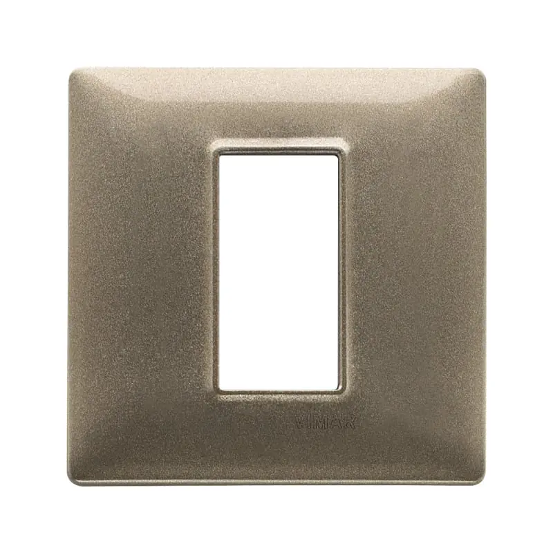 Placca 1M bronzo metallizzato - Vimar 14641.70