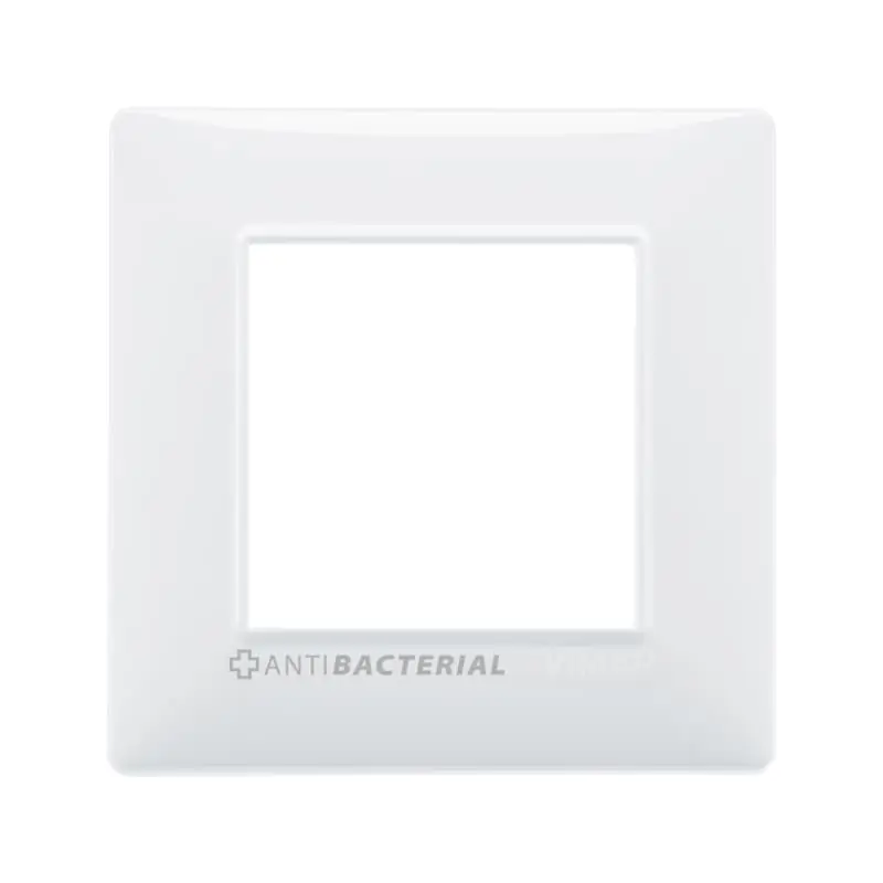 Placca 2M antibatterico bianco - Vimar 14642.AB.01