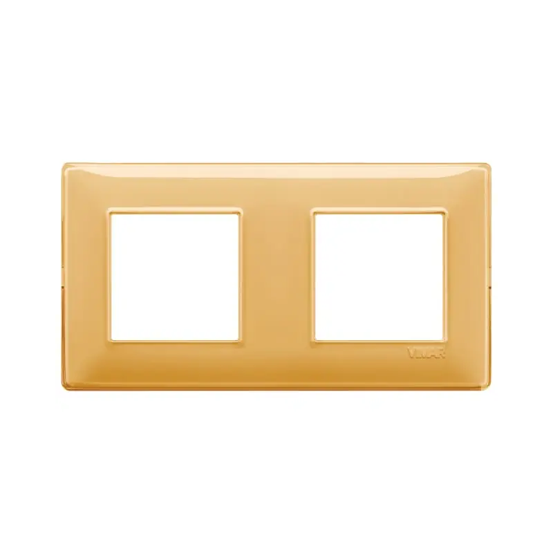 Placca 4M (2+2) int71 Reflex ambra - Vimar 14643.43