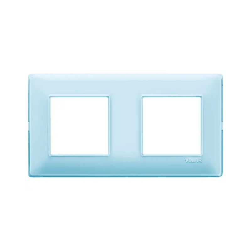 Placca 4M (2+2) int71 Reflex acqua - Vimar 14643.45