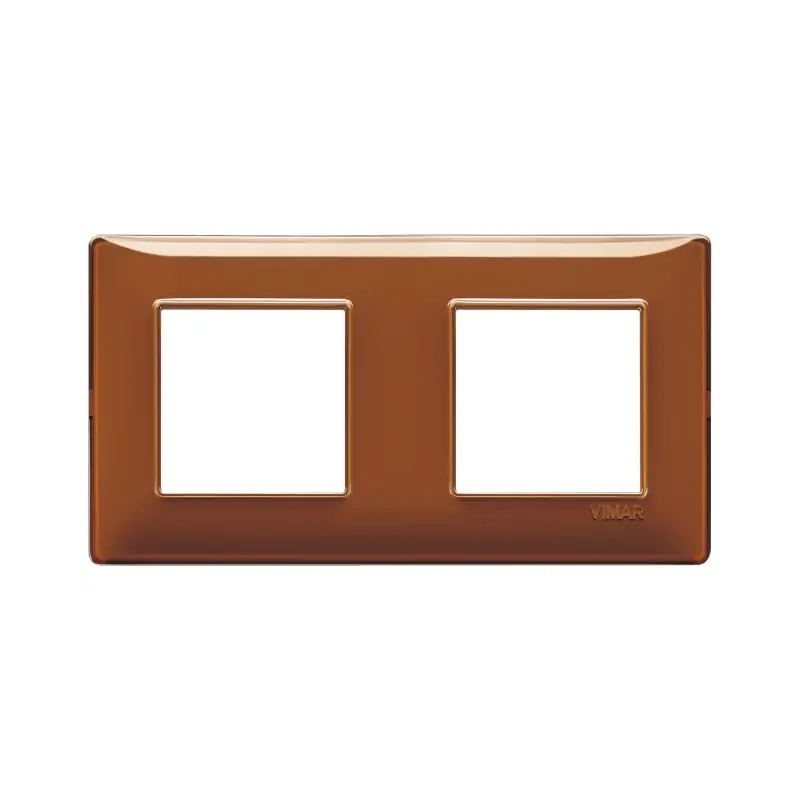 Placca 4M (2+2) int71 Reflex tabacco - Vimar 14643.49