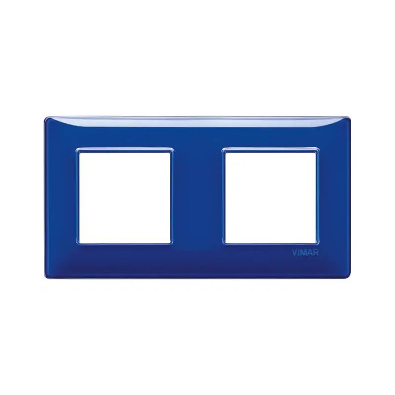 Placca 4M (2+2) int71 Reflex zaffiro - Vimar 14643.50