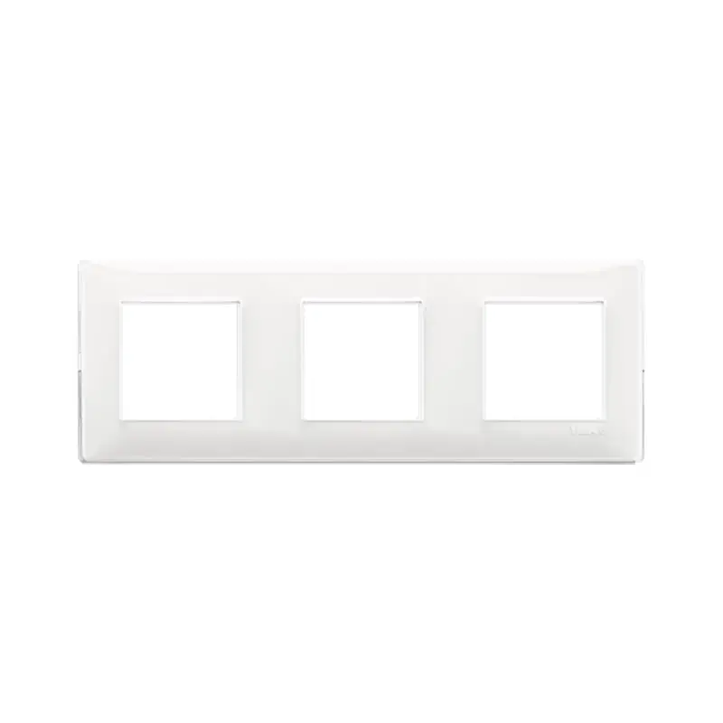 Placca 6M (2+2+2) int71 Reflex neve - Vimar 14644.41