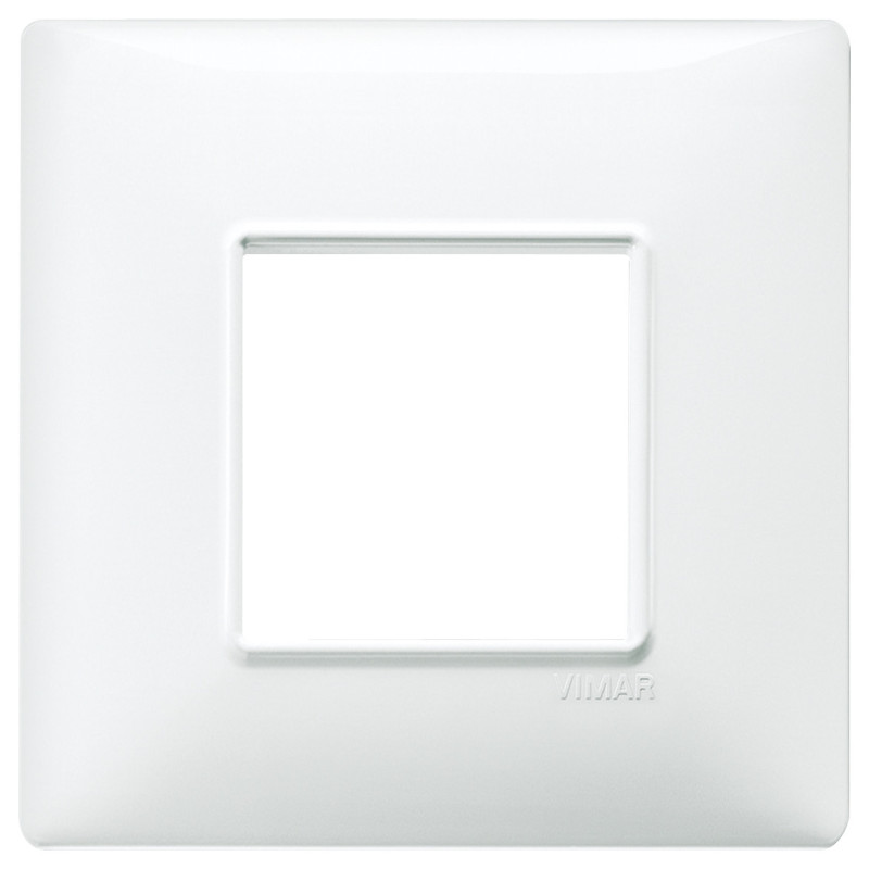 Placca 2M BS bianco - Vimar 14647.01