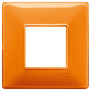 Placca 2M BS Reflex arancio - Vimar 14647.48