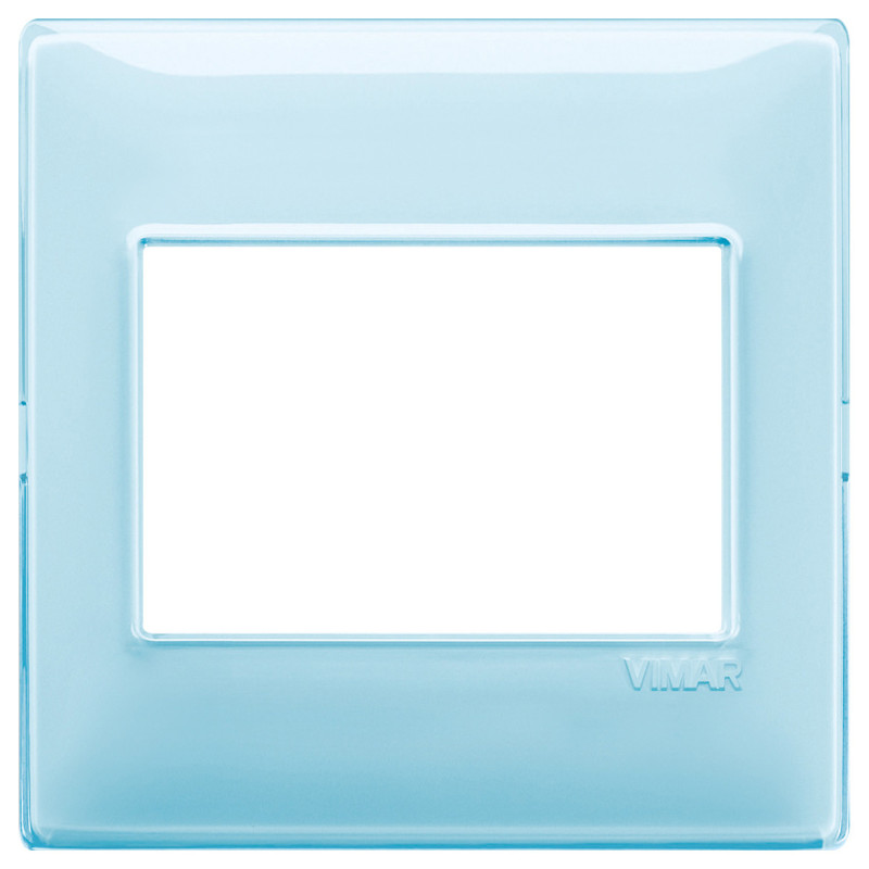 Placca 3M BS Reflex acqua - Vimar 14648.45