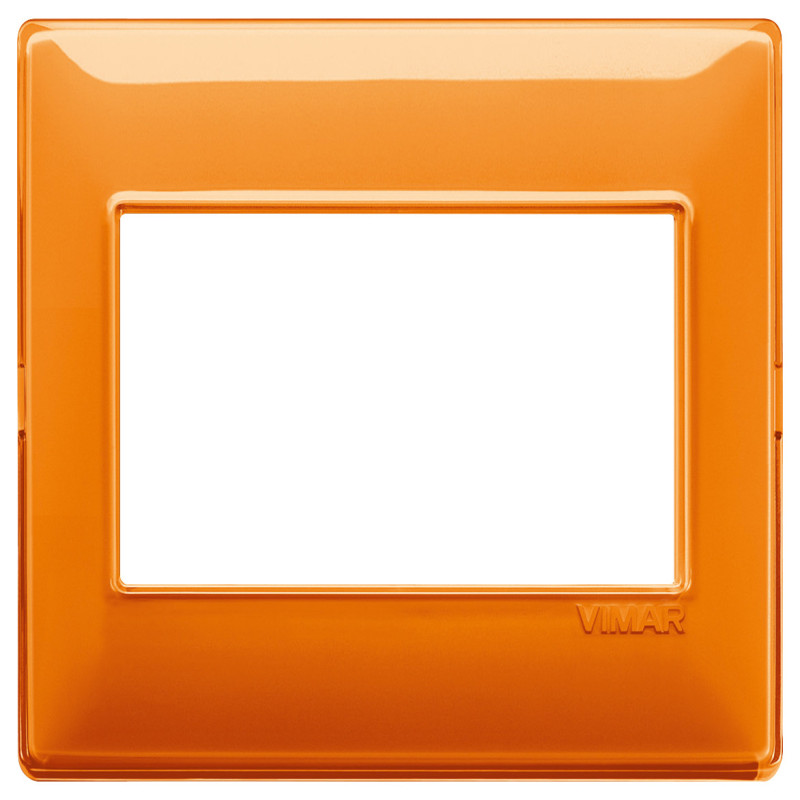 Placca 3M BS Reflex arancio - Vimar 14648.48