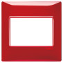 Placca 3M BS Reflex rubino - Vimar 14648.51