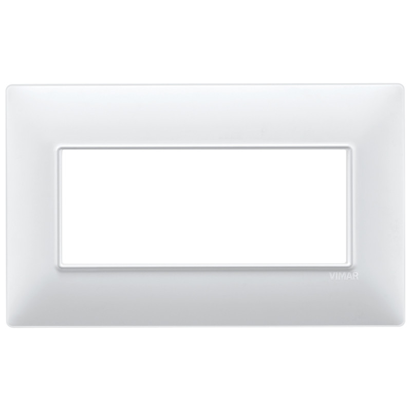 Placca 5M BS bianco - Vimar 14649.01