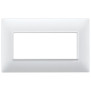 Placca 5M BS bianco - Vimar 14649.01