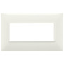 Placca 5M BS avorio - Vimar 14649.02