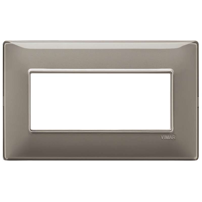 Placca 5M BS Reflex cenere - Vimar 14649.40