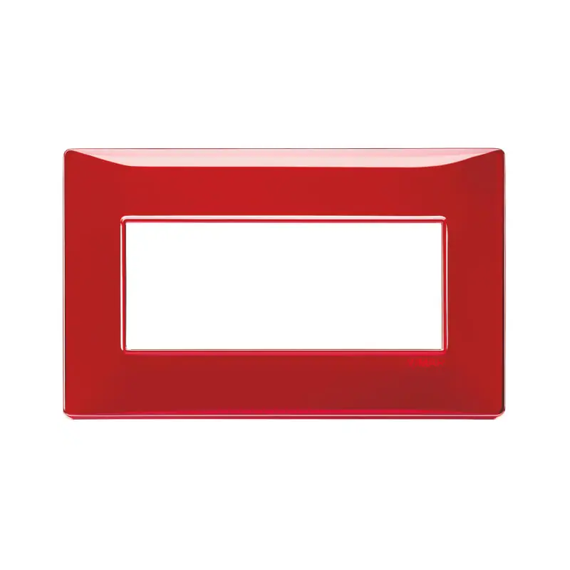 Placca 5M BS Reflex rubino - Vimar 14649.51