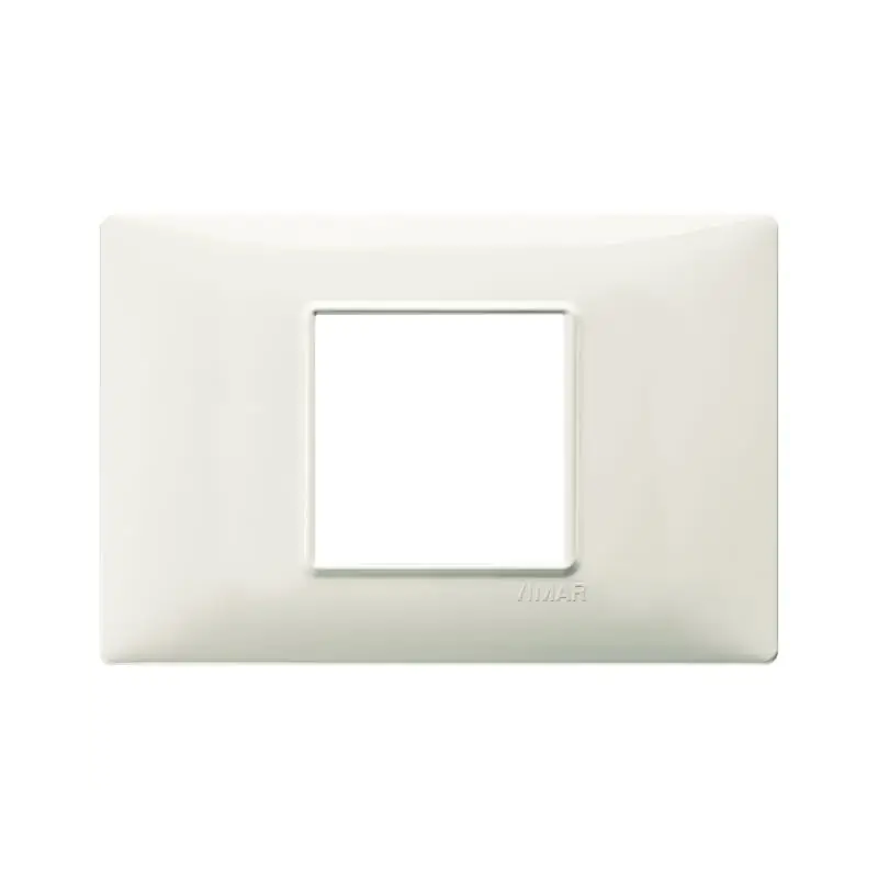 Placca 2M centrali avorio - Vimar 14652.02