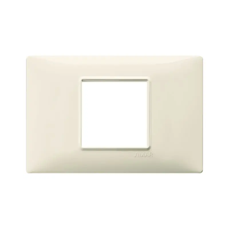 Placca 2M centrali beige - Vimar 14652.03