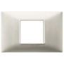 Placca 2M centrali nichel opaco - Vimar 14652.21
