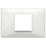 Placca 2M centrali Reflex neve - Vimar 14652.41