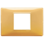 Placca 2M centrali Reflex ambra - Vimar 14652.43