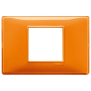 Placca 2M centrali Reflex arancio - Vimar 14652.48
