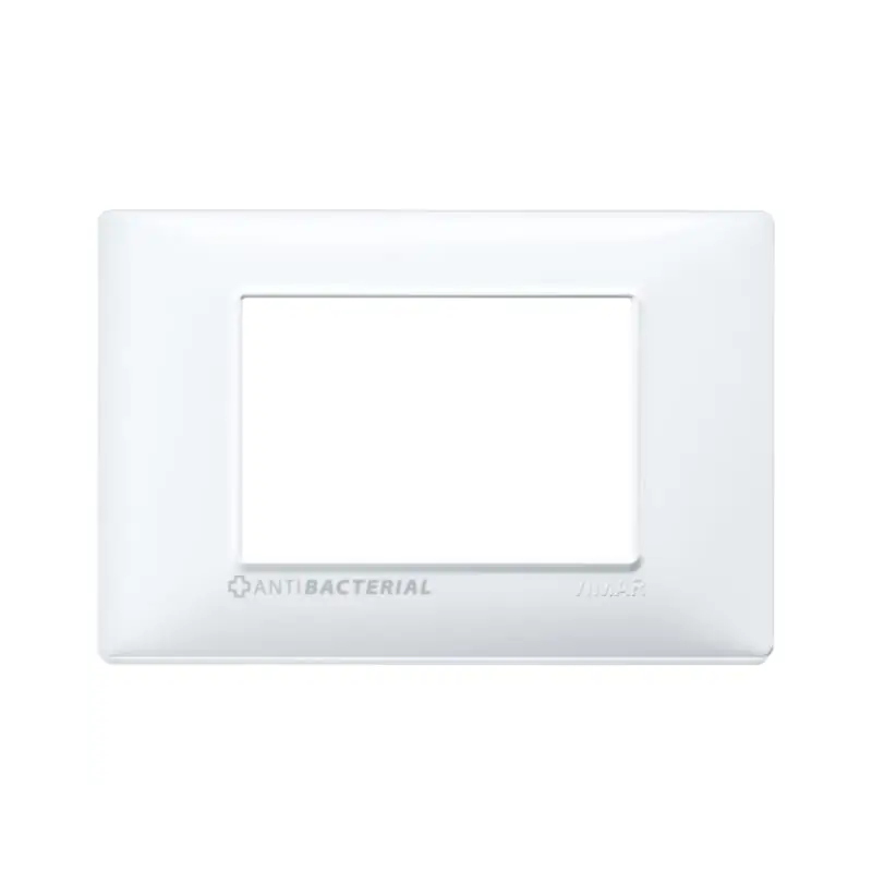 Placca 3M antibatterico bianco - Vimar 14653.AB.01