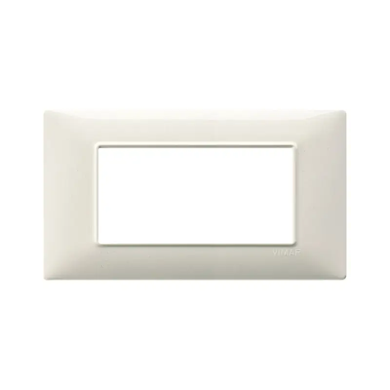 Placca 4M bianco granito - Vimar 14654.06