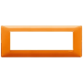 Placca 7M Reflex arancio - Vimar 14657.48