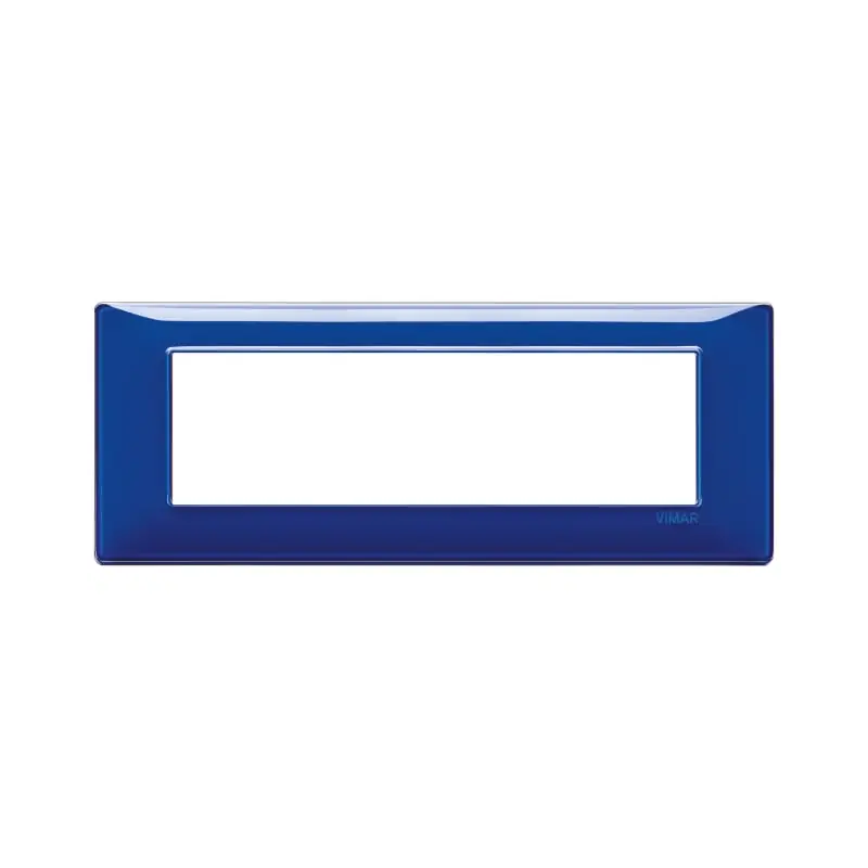 Placca 7M Reflex zaffiro - Vimar 14657.50