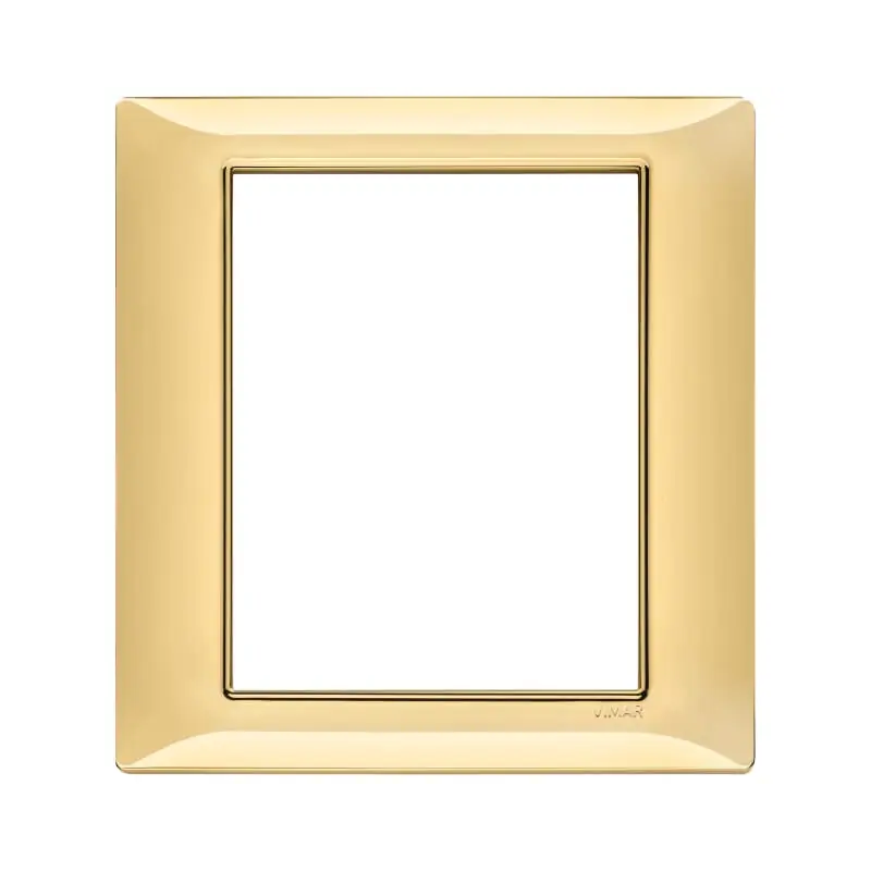 Placca 8M oro lucido - Vimar 14668.24