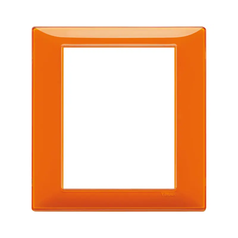 Placca 8M Reflex arancio - Vimar 14668.48