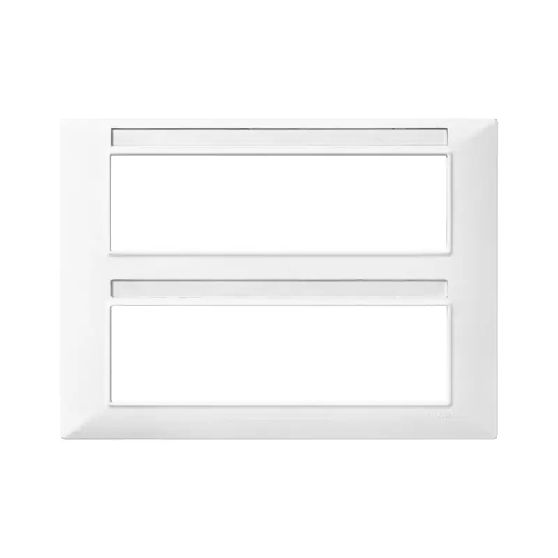 Placca 14M bianco - Vimar 14690.01