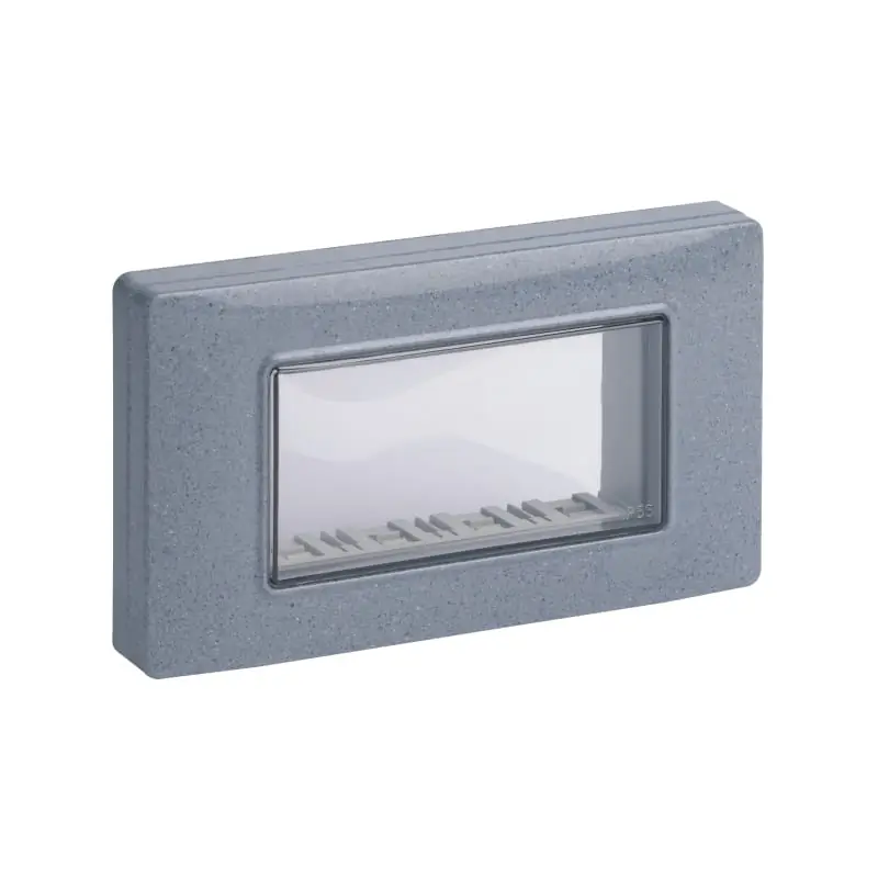 Calotta IP55 4M +viti grigio granito - Vimar 14944.14