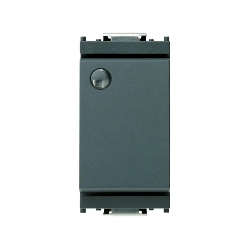Interruttore 1P 16AX lum.so grigio - Vimar 16021