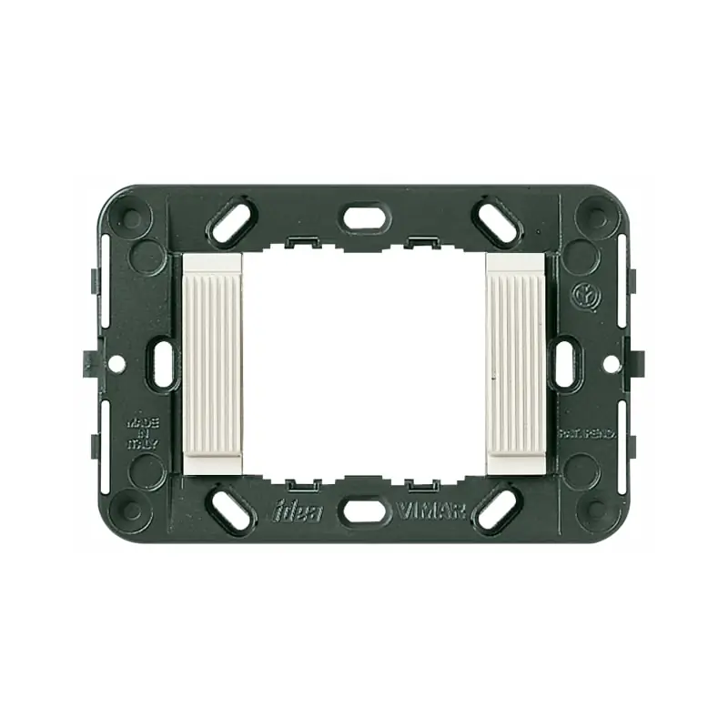 Supporto 2M rigato scat.inc.3M bianco - Vimar 16722.B