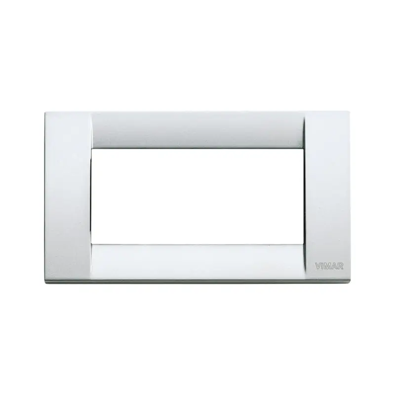 Placca Classica 4M argento metall. - Vimar 16734.21