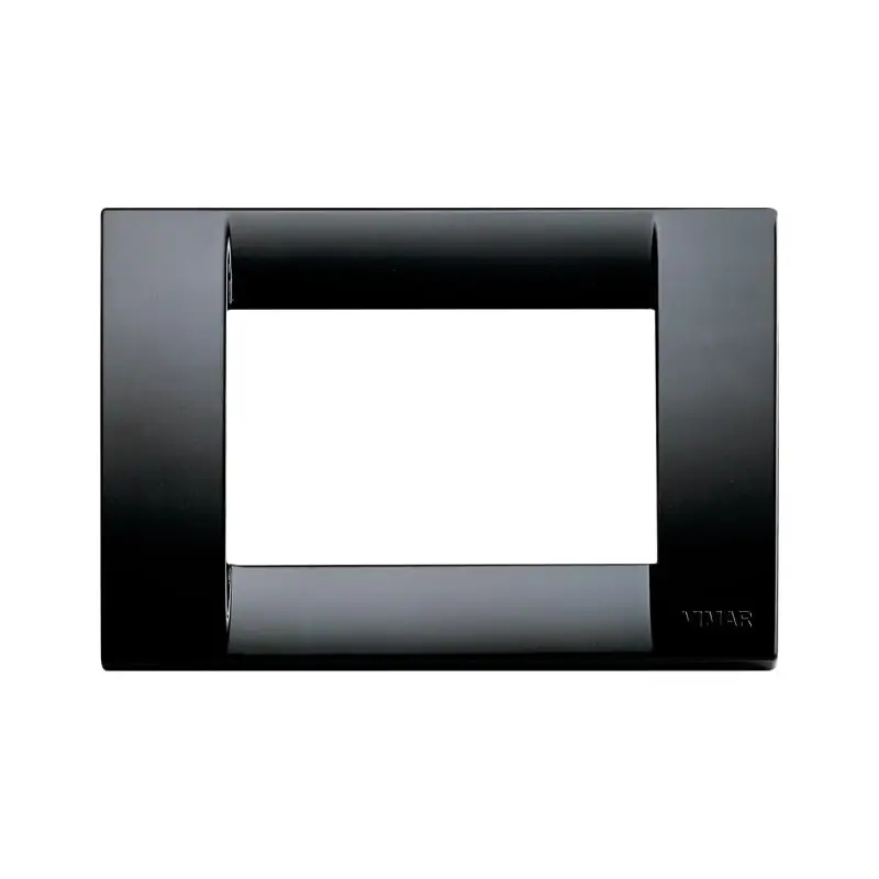 Placca Classica 3M nero - Vimar 16743.16