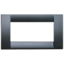 Placca Classica 4M grigio grafite - Vimar 16744.15