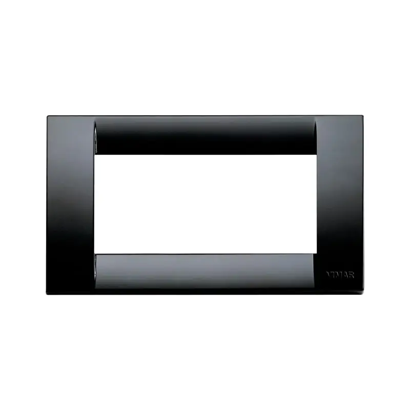 Placca Classica 4M nero - Vimar 16744.16