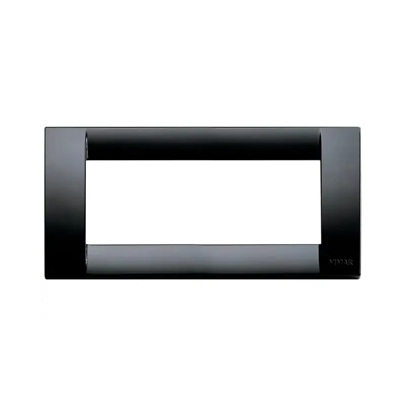 Placca Classica 5M nero - Vimar 16745.16
