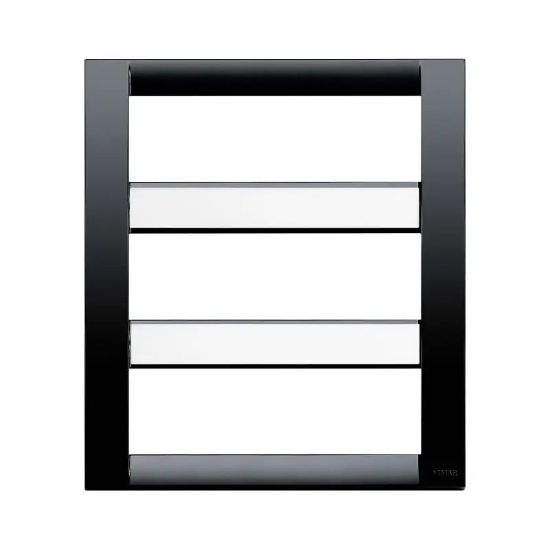 Placca Classica 18M nero - Vimar 16749.16