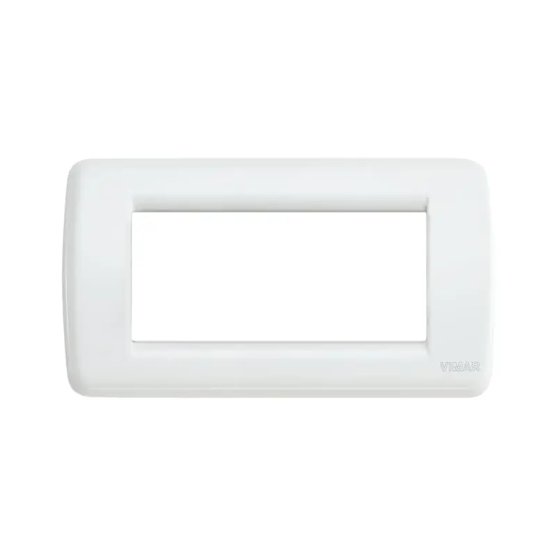 Placca Rond? 4M bianco - Vimar 16754.01