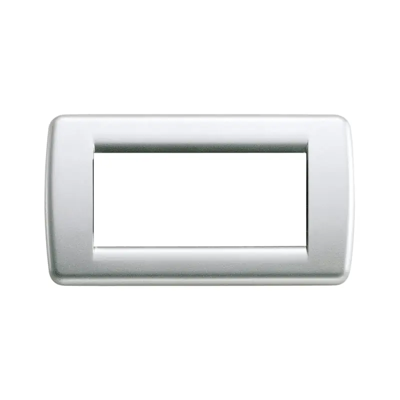 Placca Rond? 4M argento metall. - Vimar 16754.21