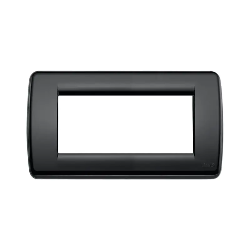 Placca Rond? 4M nero - Vimar 16764.16