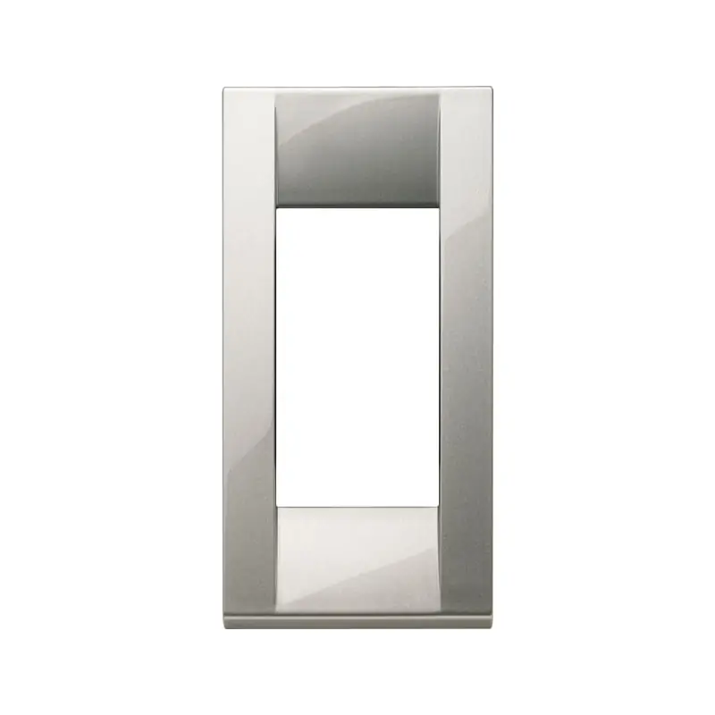 Placca Classica 1M pann.argento met - Vimar 16781.21