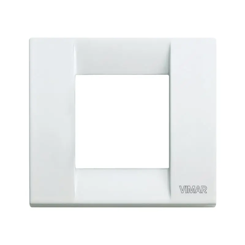 Placca Classica 1-2M bianco - Vimar 17092.01