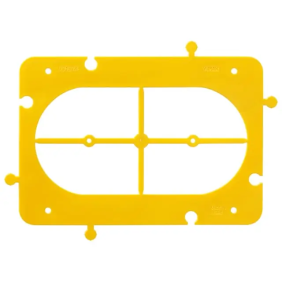 Placca Rond? 1-2M avorio - Vimar 17093.10