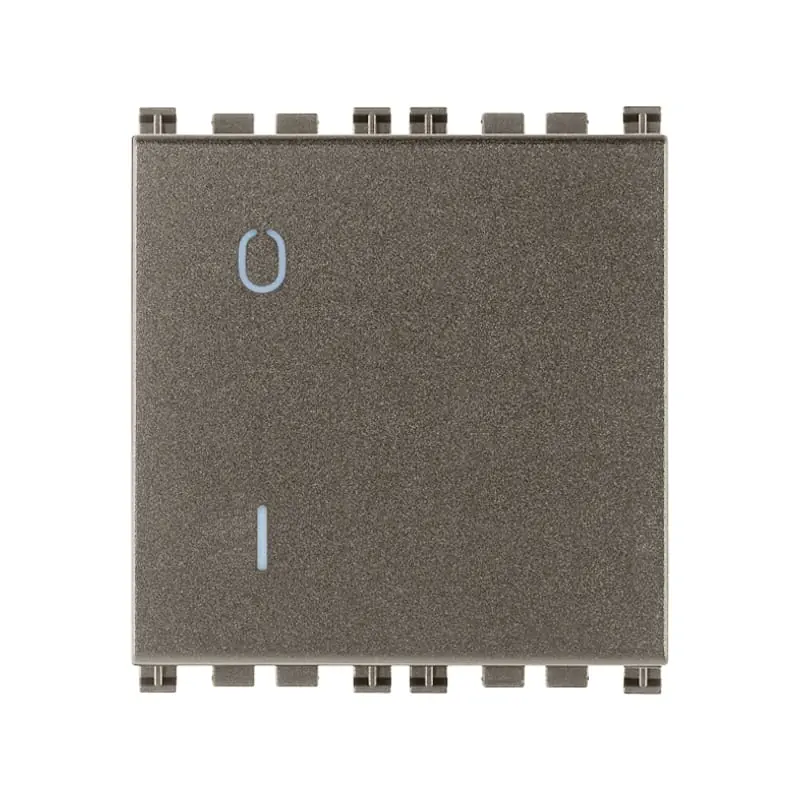Interruttore 2P 16AX 2M Metal - Vimar 19015.2.M