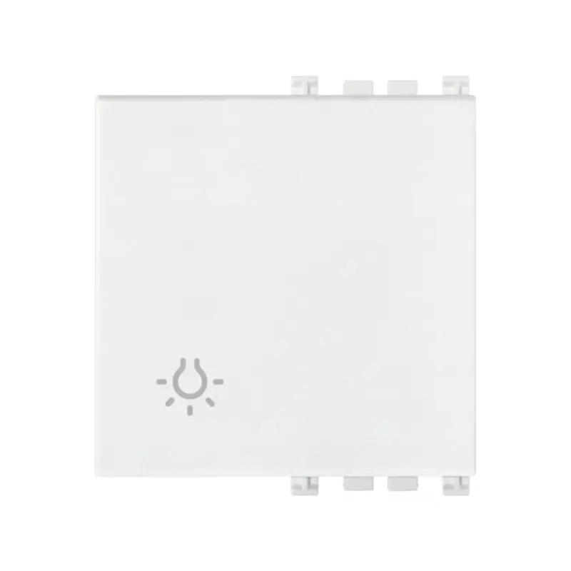 Tasto 2M simbolo luce bianco - Vimar 19022.L.B