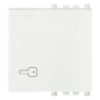 Tasto 2M simbolo chiave bianco - Vimar 19022.P.B