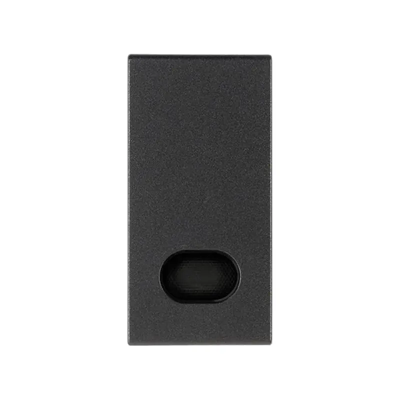 Tasto 1M con diffusore grigio - Vimar 19026