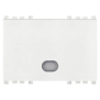 Tasto 3M con diffusore bianco - Vimar 19028.B